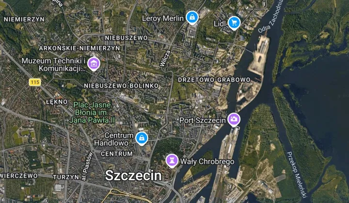 Działka rod Szczecin Śródmieście, ul. 1 Maja