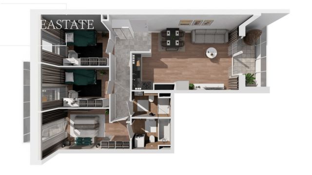 Mieszkanie 4-pokojowe Warszawa, ul. Wschodu Słońca. Zdjęcie 23