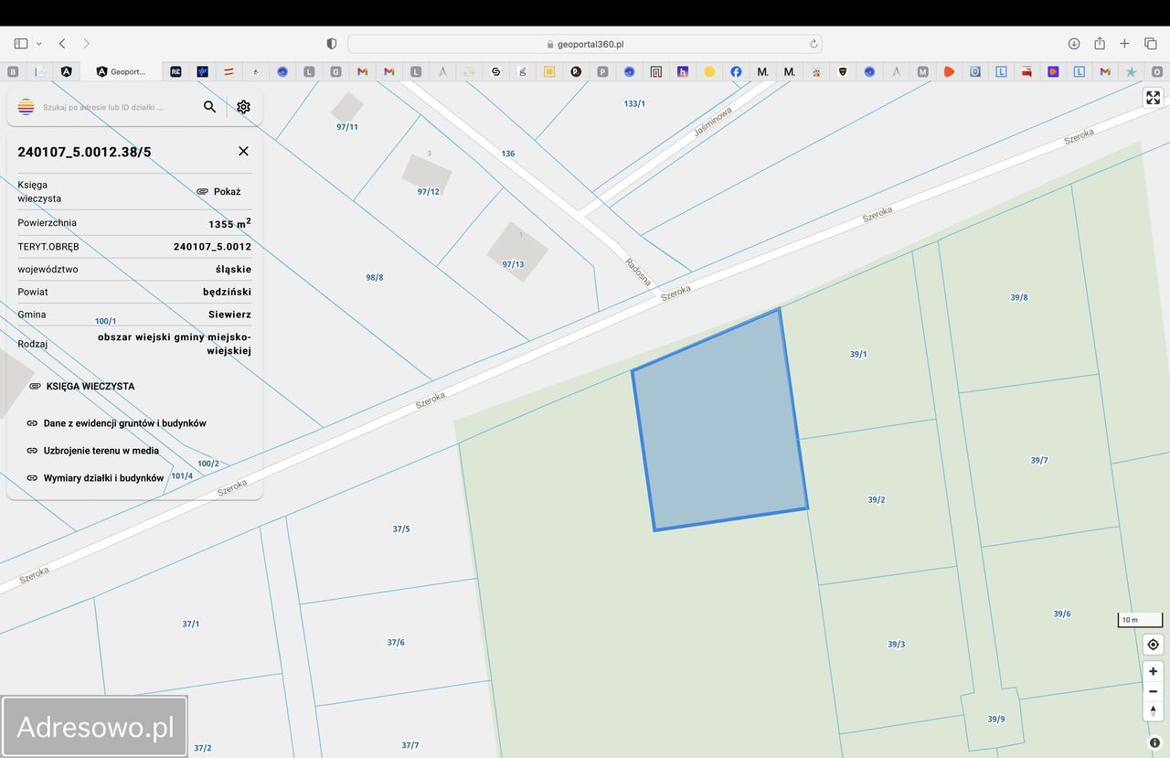 Działka budowlana Wojkowice Kościelne. Zdjęcie 2