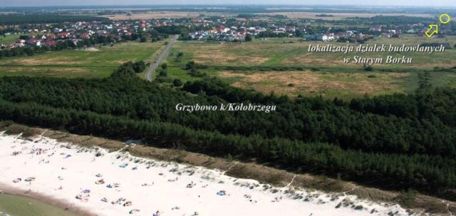 Działka budowlana Stary Borek, Spacerowa. Zdjęcie 1