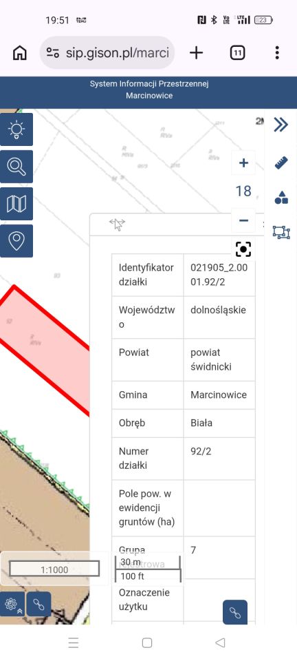 Działka budowlana Biała. Zdjęcie 5