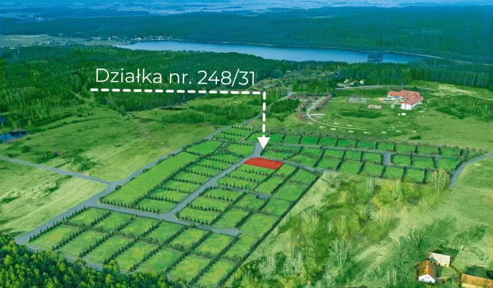Działka budowlana Woryty