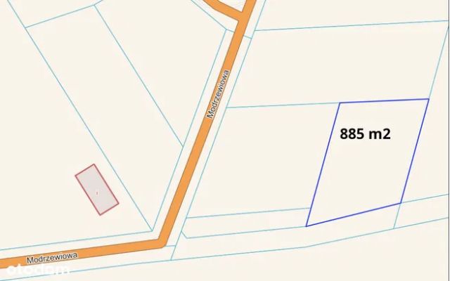 Działka budowlana Kiełpino, Modrzewiowa. Zdjęcie 1