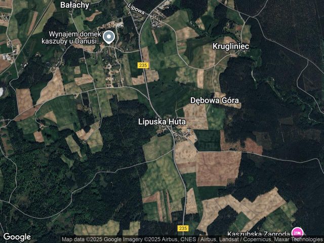 Działka inwestycyjna Lipuska Huta. Zdjęcie 1