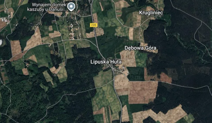Działka inwestycyjna Lipuska Huta