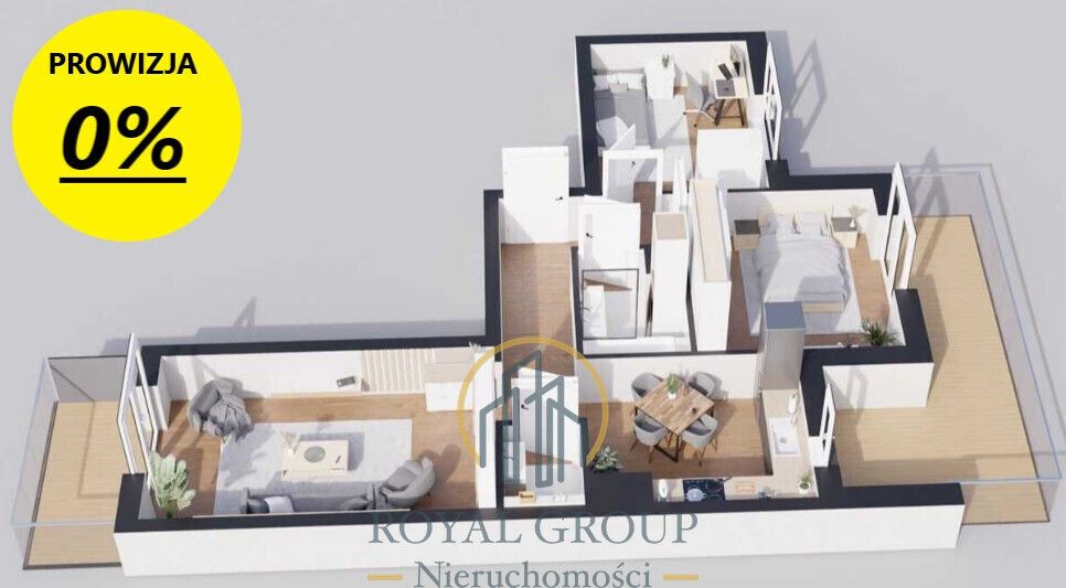 Mieszkanie 3-pokojowe Lublin Konstantynów, ul. Nałęczowska. Zdjęcie 6