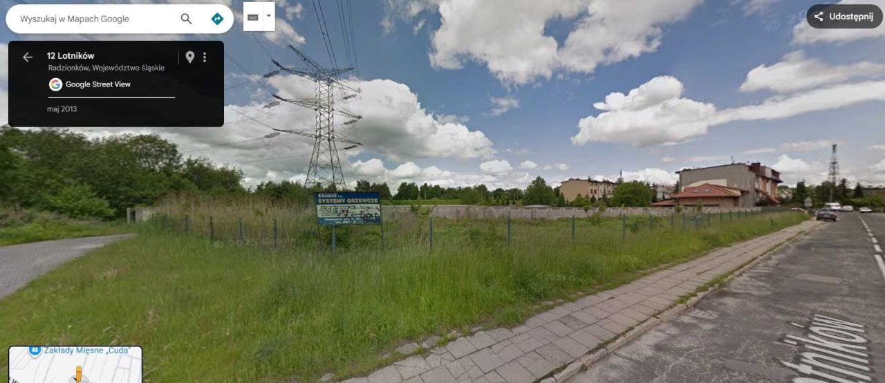 Działka budowlana Radzionków Rojca, ul. Lotników. Zdjęcie 1