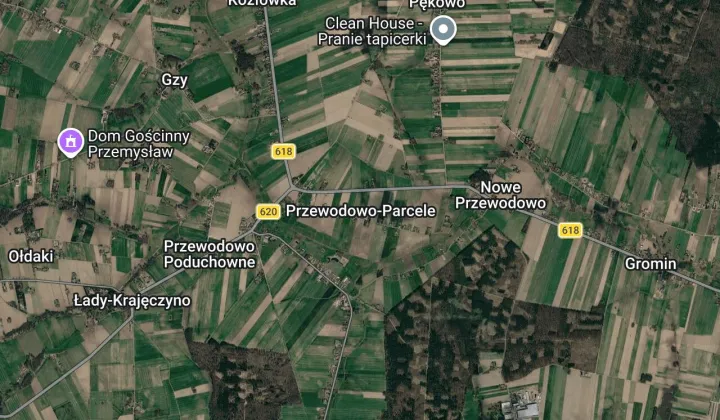 Działka rolna Przewodowo-Parcele