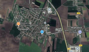 Działka inwestycyjna Żórawina, ul. Kolejowa