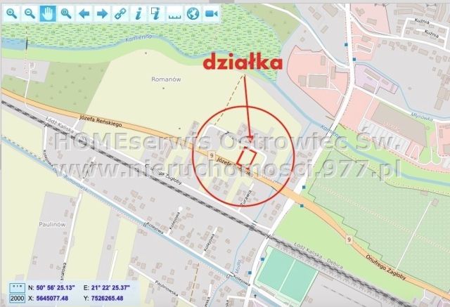 Działka budowlana Ostrowiec Świętokrzyski Paulinów. Zdjęcie 12