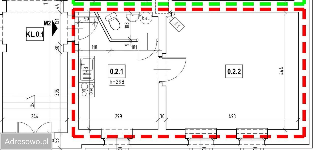 Mieszkanie 1-pokojowe Katowice Szopienice, ul. Przelotowa. Zdjęcie 3