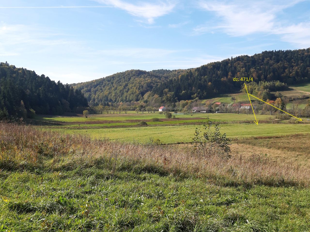 Działka budowlana Zahoczewie Podskała. Zdjęcie 12