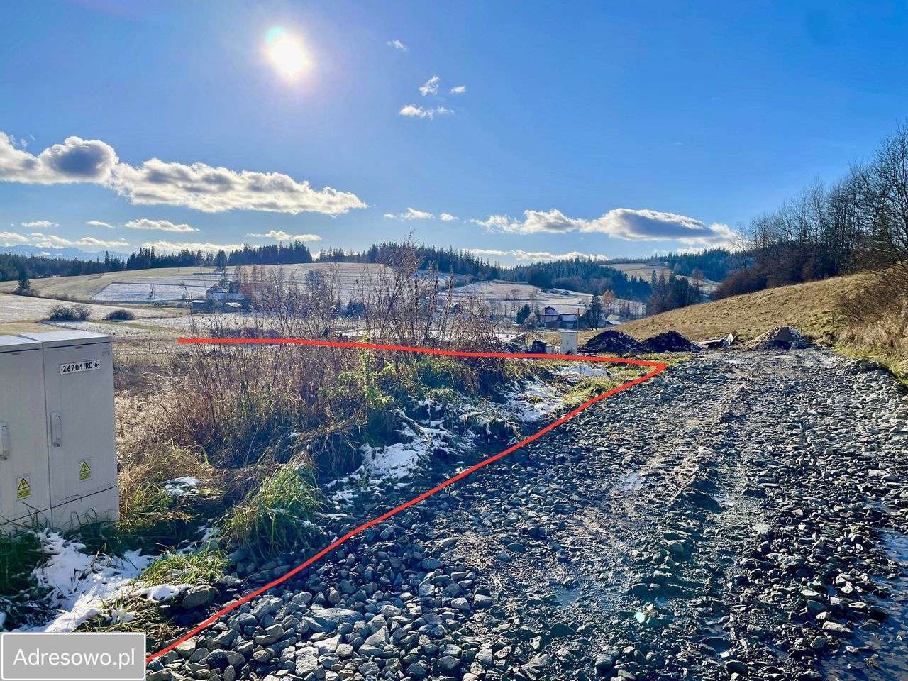 Działka budowlana Podszkle. Zdjęcie 2