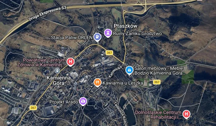 Mieszkanie 2-pokojowe Kamienna Góra, ul. Stefana Okrzei