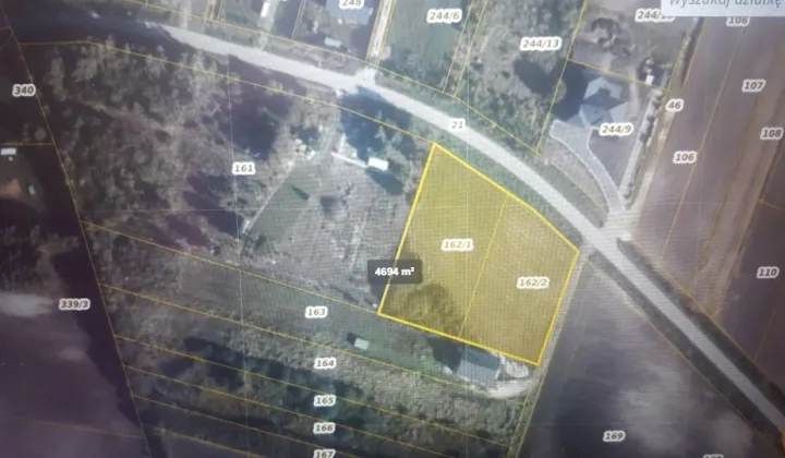 Działka budowlana Okszów-Kolonia, ul. Szkolna