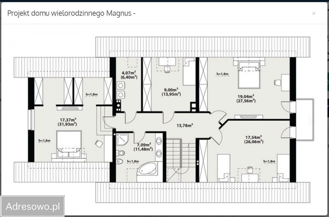 dom wolnostojący, 6 pokoi Chwaszczyno, ul. Adama Mickiewicza. Zdjęcie 18
