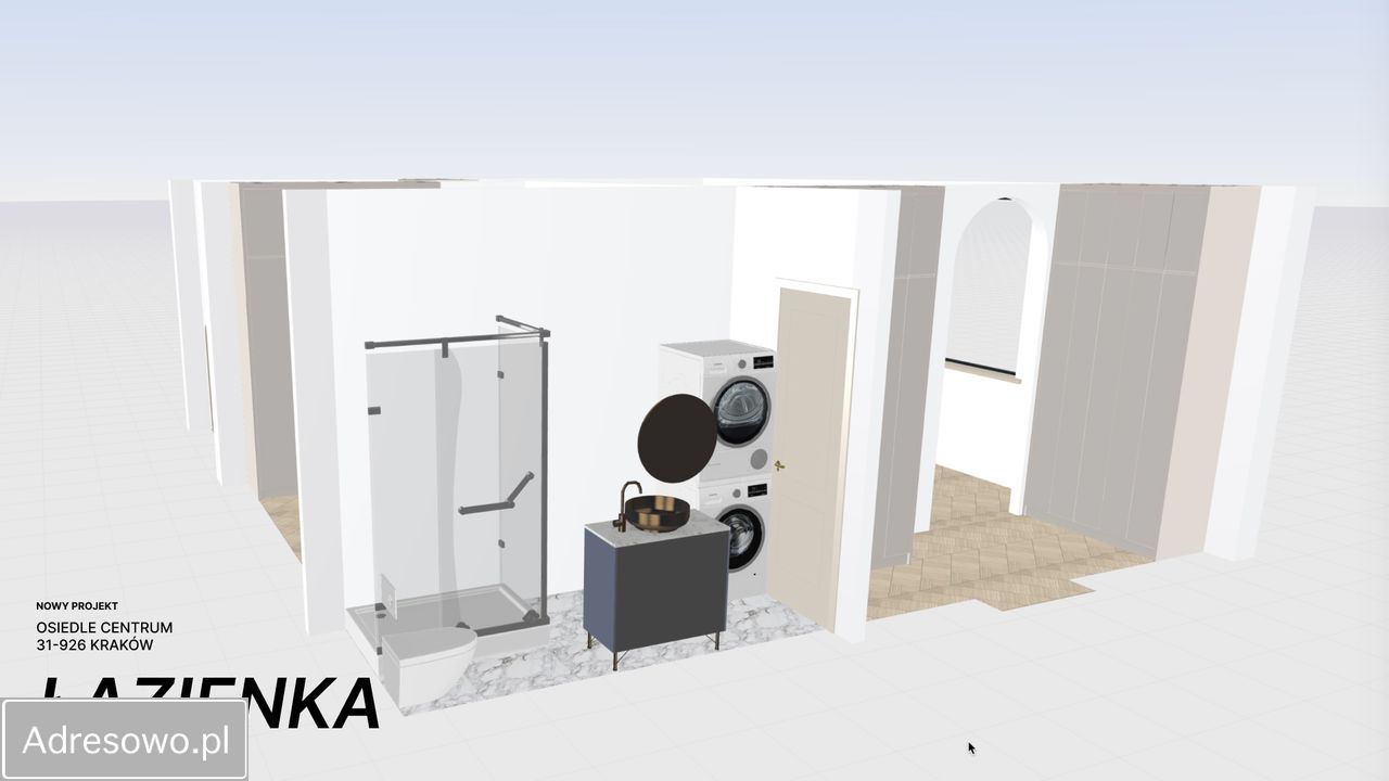 Mieszkanie 3-pokojowe Kraków Nowa Huta, os. Centrum B. Zdjęcie 5