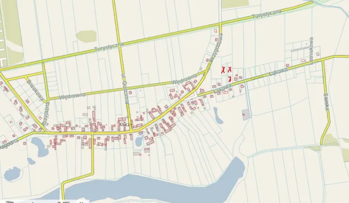 Działka budowlana Klucze