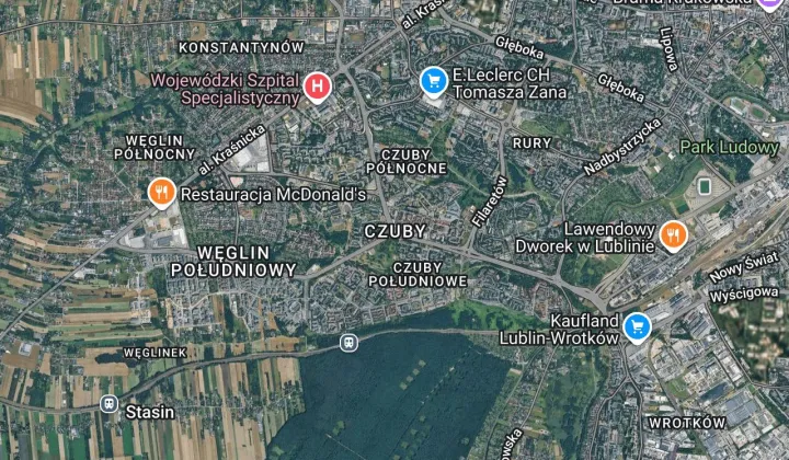 Mieszkanie 2-pokojowe Lublin Czuby, ul. Lesława Pagi