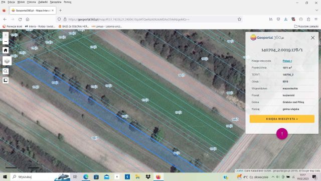 Działka rolno-budowlana Małęczyn. Zdjęcie 1