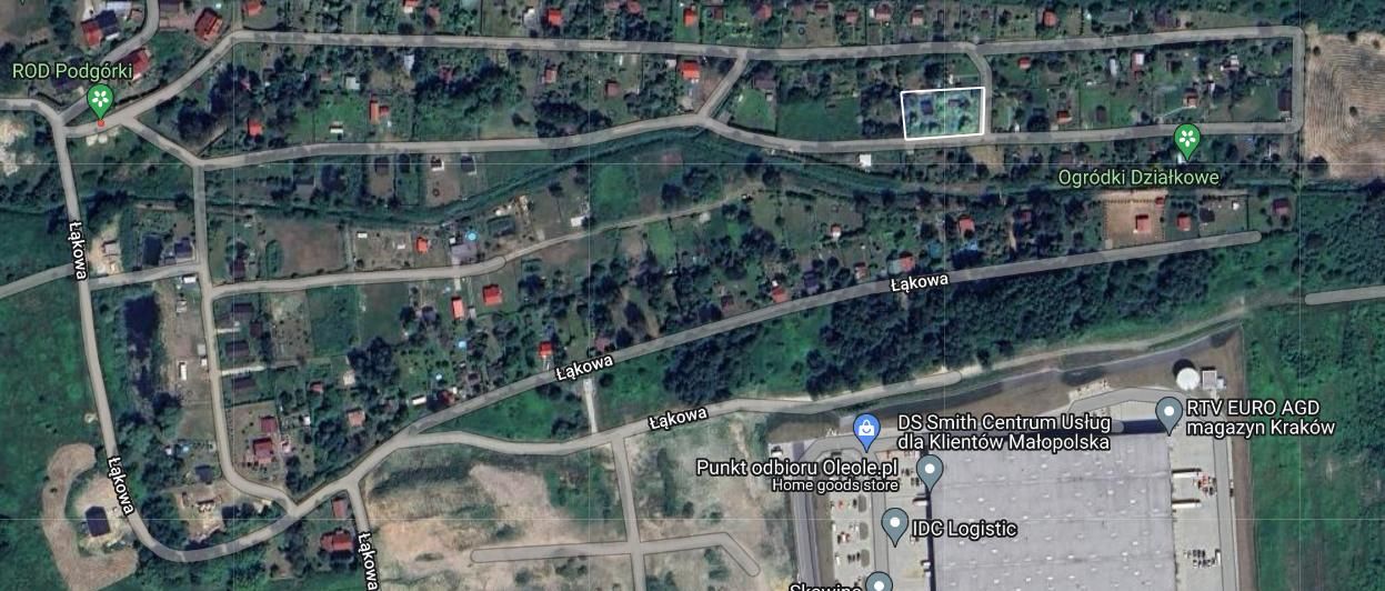 Działka rod Skawina Podbory, ul. Podgórki. Zdjęcie 2