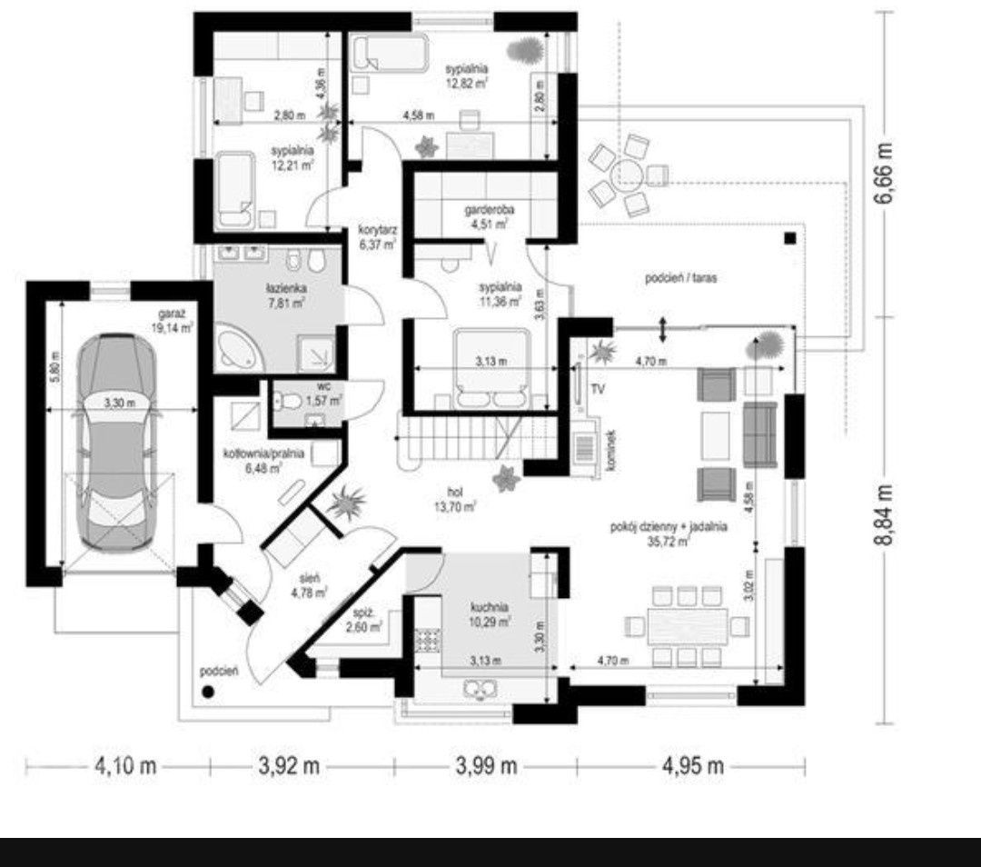 dom wolnostojący Terliczka. Zdjęcie 3