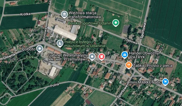 Mieszkanie 1-pokojowe Udanin, ul. Sportowa