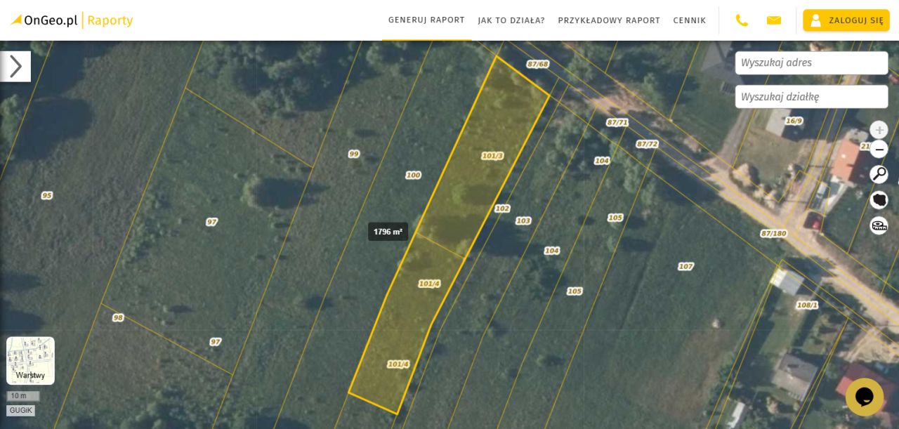 Działka budowlana Kielce Dobromyśl, ul. Dobromyśl