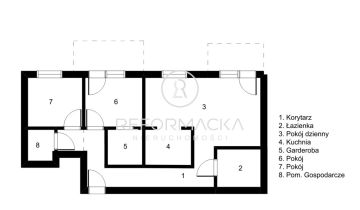 Mieszkanie 3-pokojowe Rzeszów, ul. Strażacka