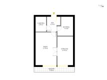 Mieszkanie 2-pokojowe Warszawa Mokotów, Batorego. Zdjęcie 1