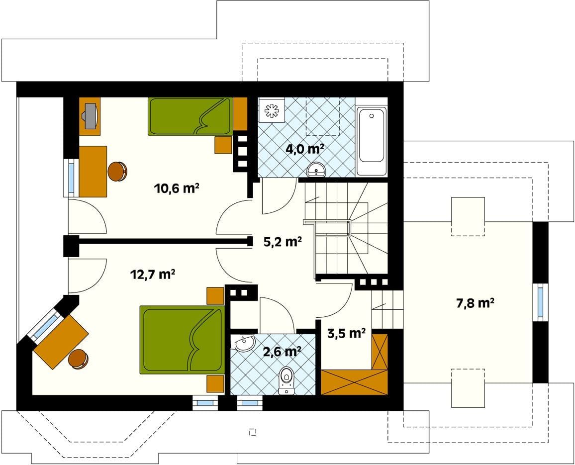 dom wolnostojący, 5 pokoi Rybnik Ligota. Zdjęcie 22