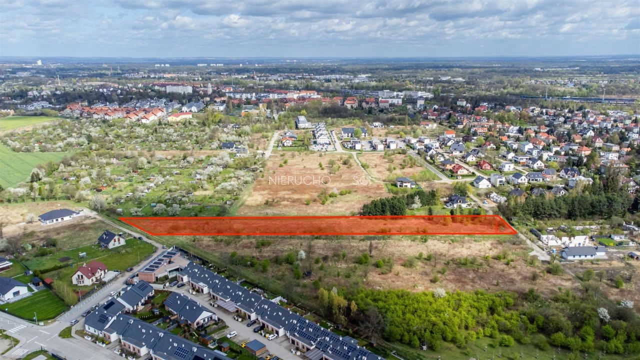 Działka Wrocław Krzyki, ul. Chabrowa. Zdjęcie 2