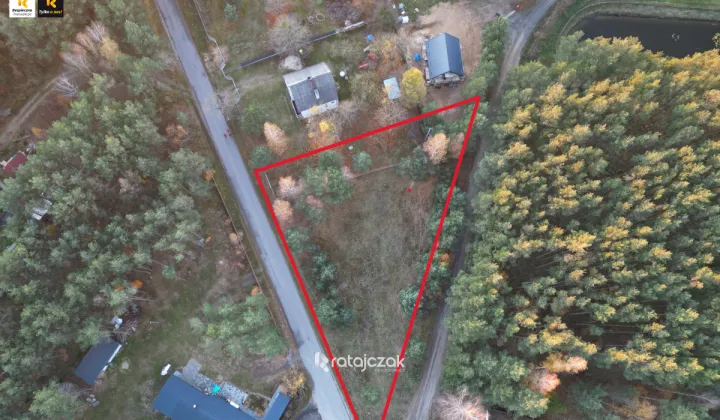 Działka siedliskowa Osiek, os. Dobry Brat