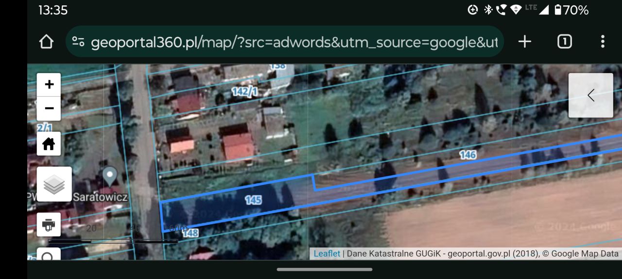 Działka budowlana Dąbrowa. Zdjęcie 8