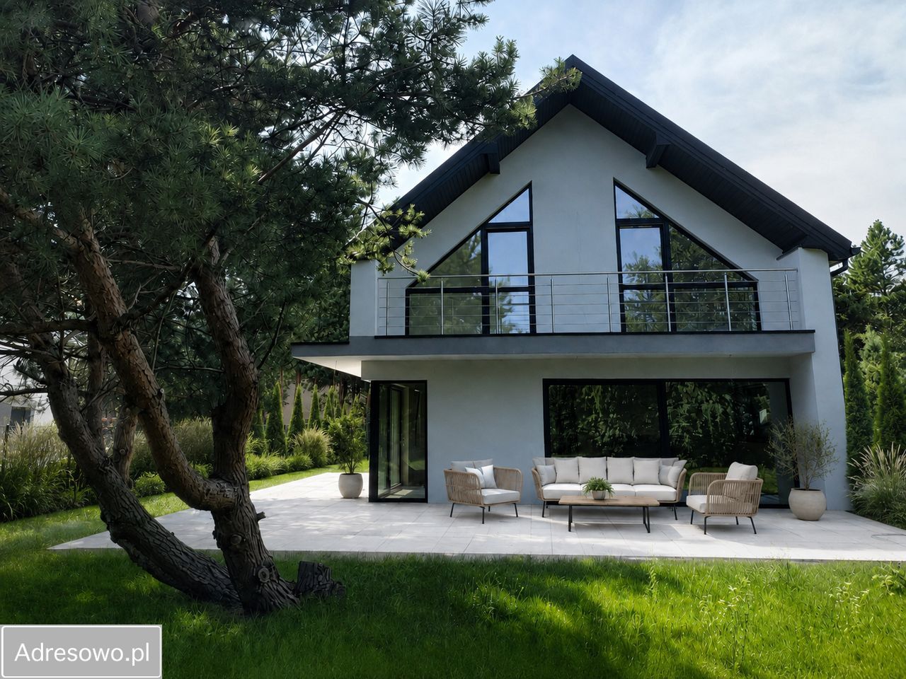 dom wolnostojący, 4 pokoje Sokolniki-Parcela, ul. Makowa. Zdjęcie 1