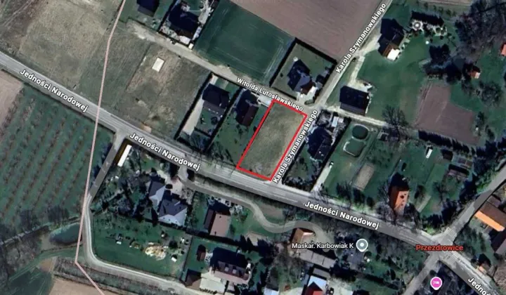 Działka budowlana Przezdrowice