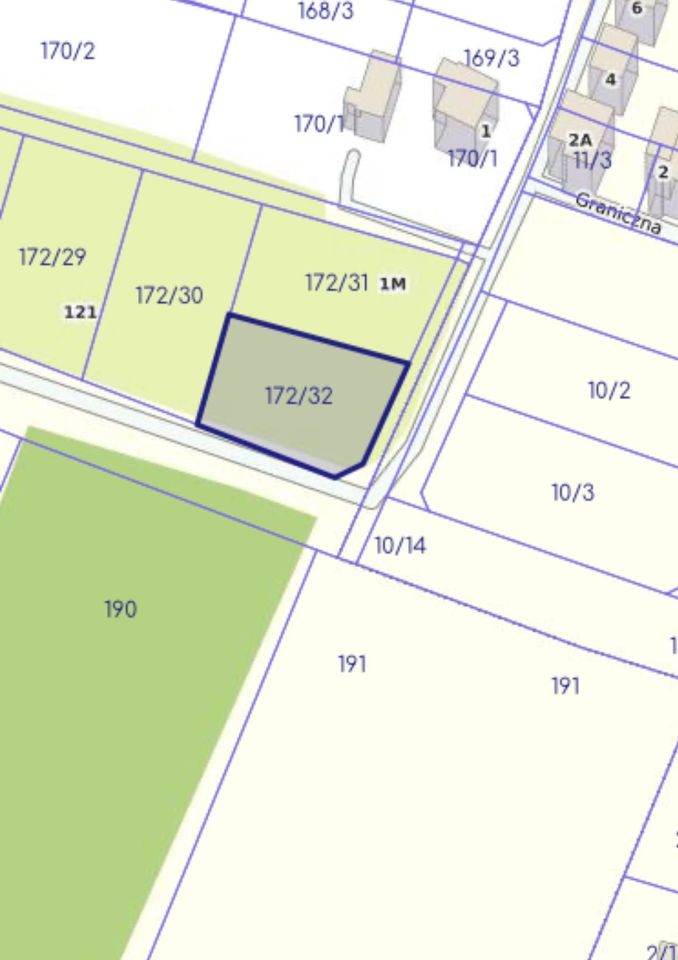 Działka budowlana Nowy Lubosz. Zdjęcie 3