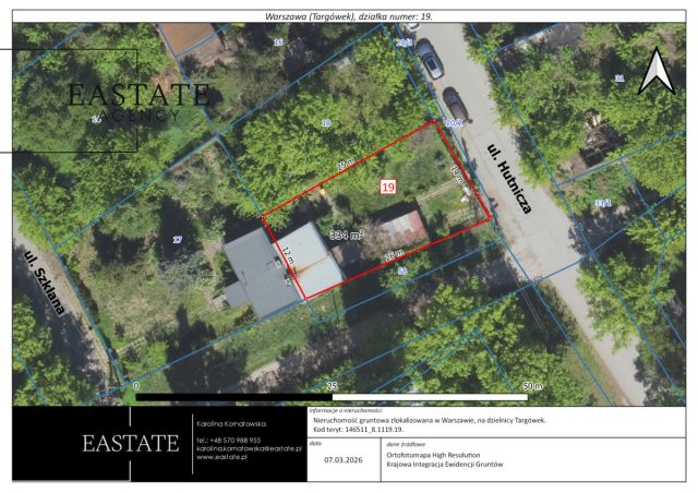 Działka inwestycyjna Warszawa Targówek, ul. Hutnicza. Zdjęcie 1