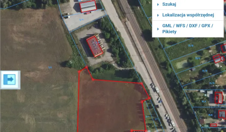 Działka inwestycyjna Świercze, ul. Pułtuska