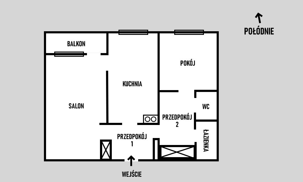 Mieszkanie 2-pokojowe Wrocław Fabryczna, ul. Szybowcowa. Zdjęcie 9