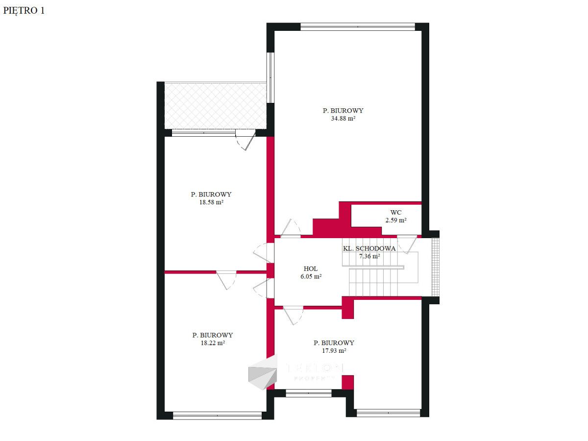 dom wolnostojący, 11 pokoi Poznań Winogrady, ul. Gronowa. Zdjęcie 14