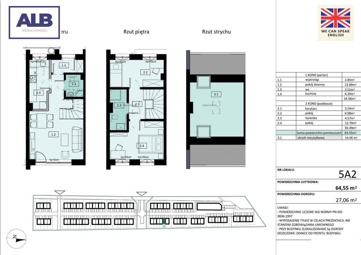 dom szeregowy, 3 pokoje Rokitnica. Zdjęcie 19