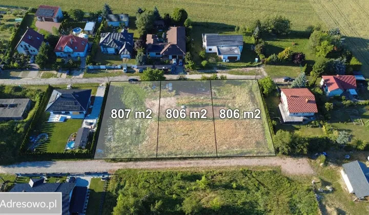 Działka budowlana Strykowo, ul. Orna