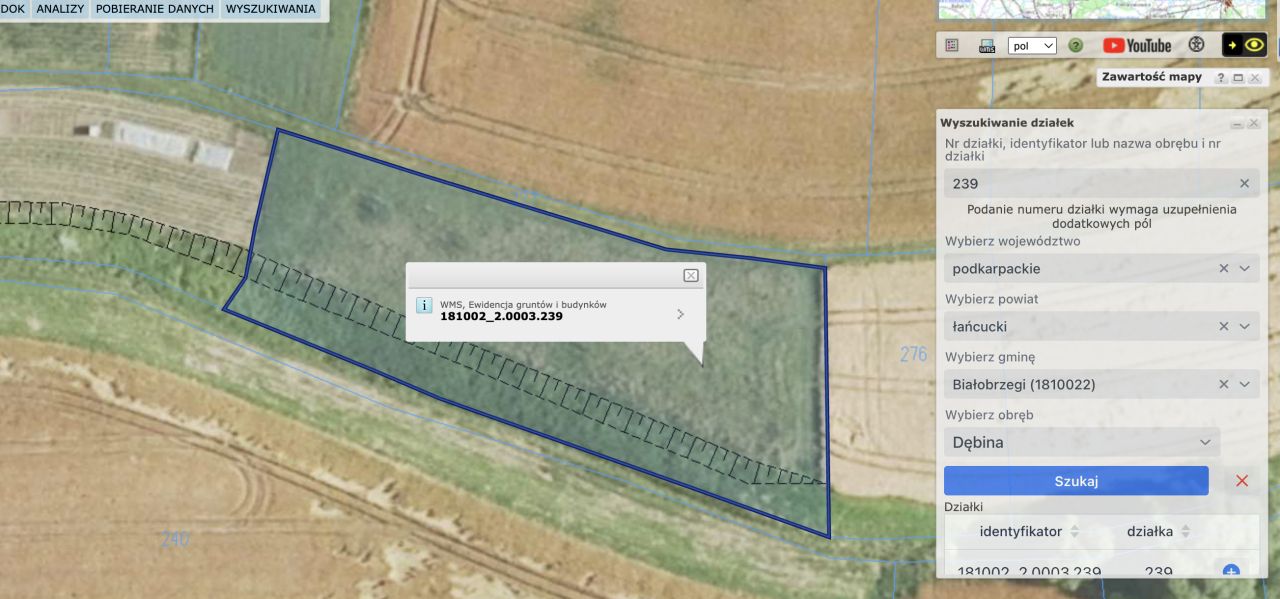 Działka rolno-budowlana Dębina. Zdjęcie 4