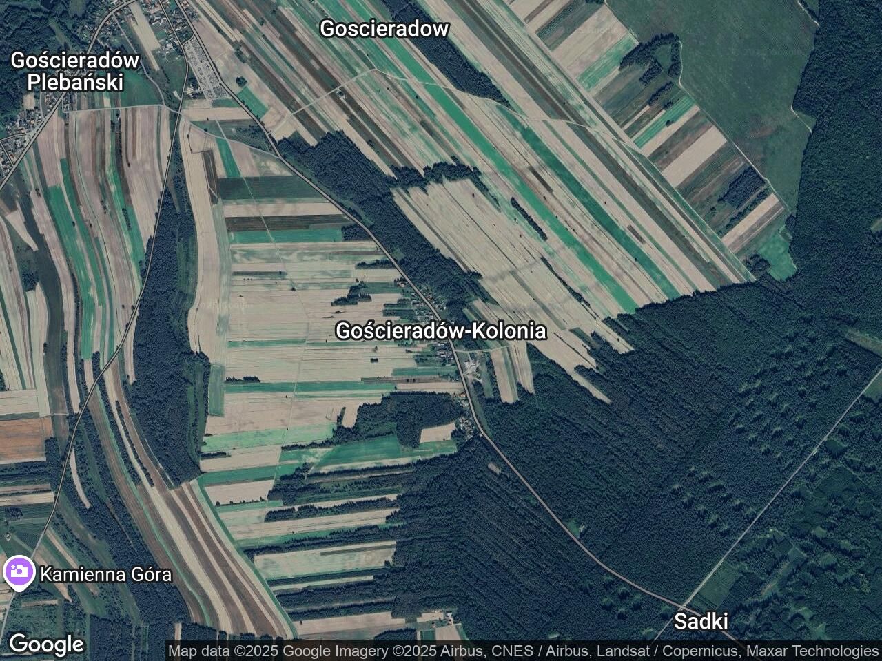 Działka rolna Gościeradów-Kolonia