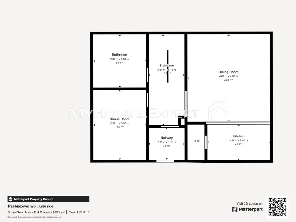 dom wolnostojący, 6 pokoi Trzebiszewo, ul. Młyńska. Zdjęcie 29