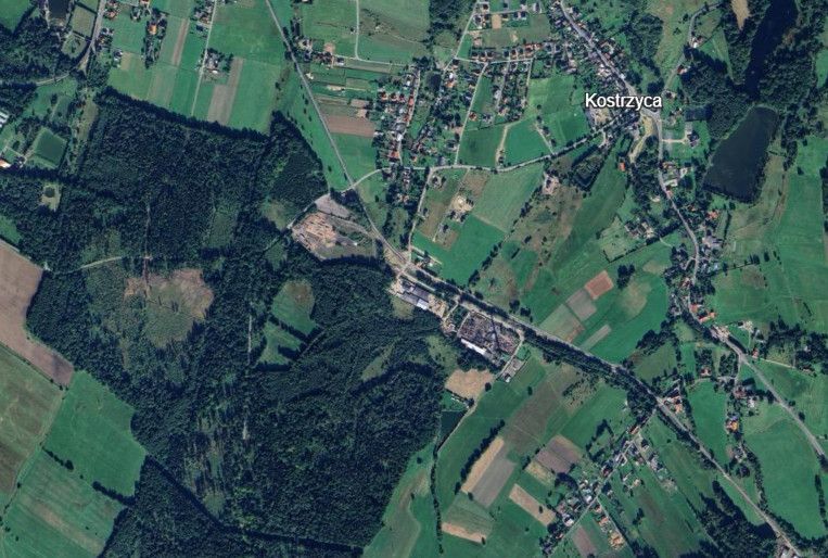 Działka inwestycyjna Kostrzyca. Zdjęcie 1