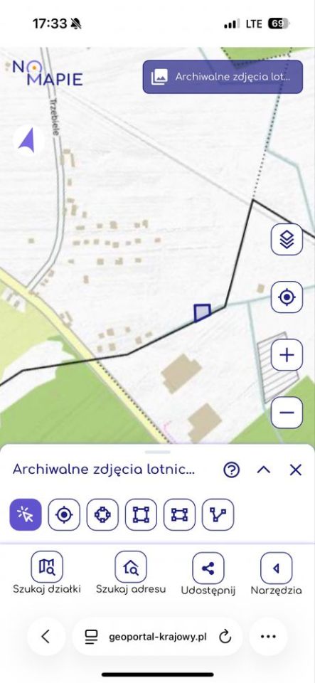 Działka budowlana Trzebiele. Zdjęcie 3