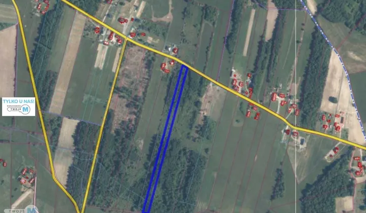 Działka rolno-budowlana Ociesęki