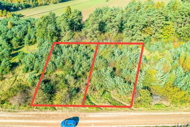 Działka inwestycyjna Łebcz, ul. Polna. Zdjęcie 1